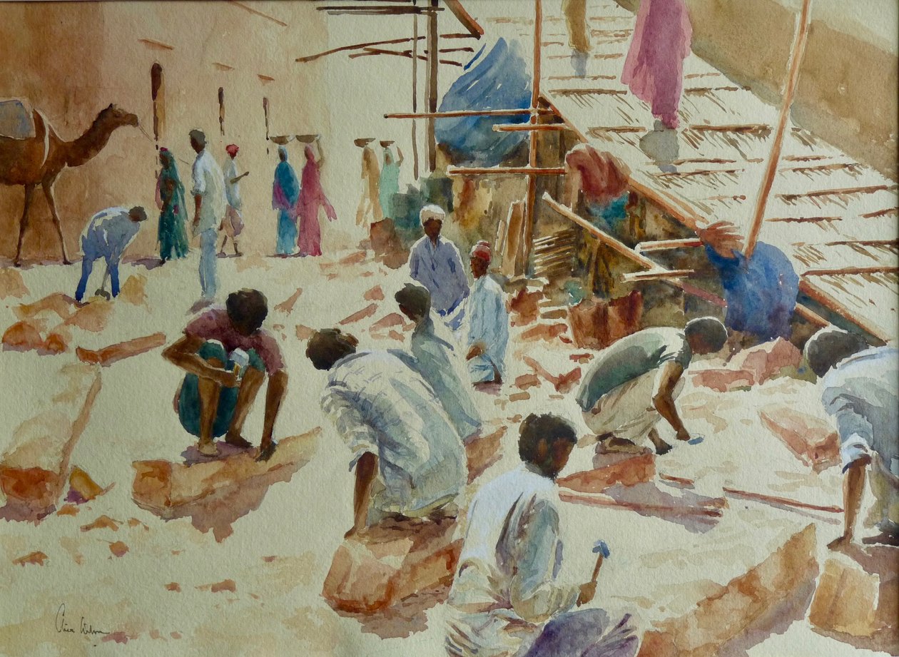 392- إعادة بناء الأسوار - الحجارة بواسطة ويلسون كلايف