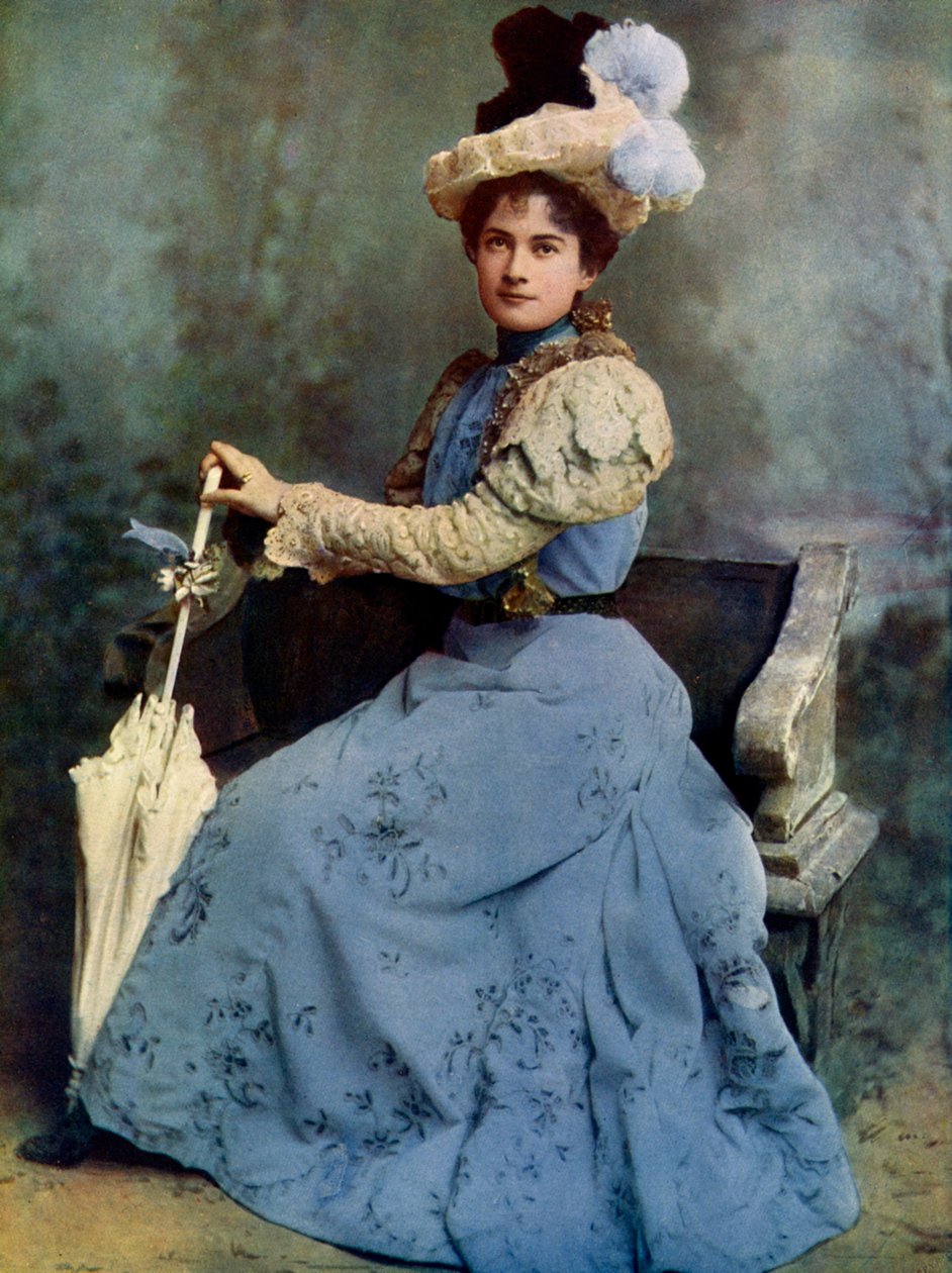 جريس بالوتا ، ممثلة ، 1899-1900. بواسطة نافذة و غروف
