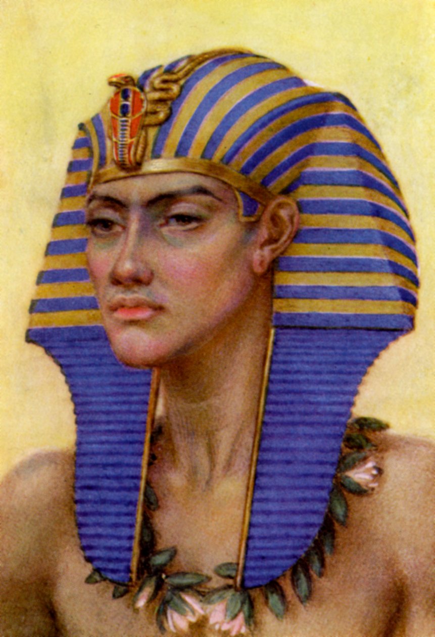 إخناتون ، الفرعون المصري القديم من الأسرة الثامنة عشر ، القرن الرابع عشر قبل الميلاد 1926. بواسطة وينيفريد مابل برونتون
