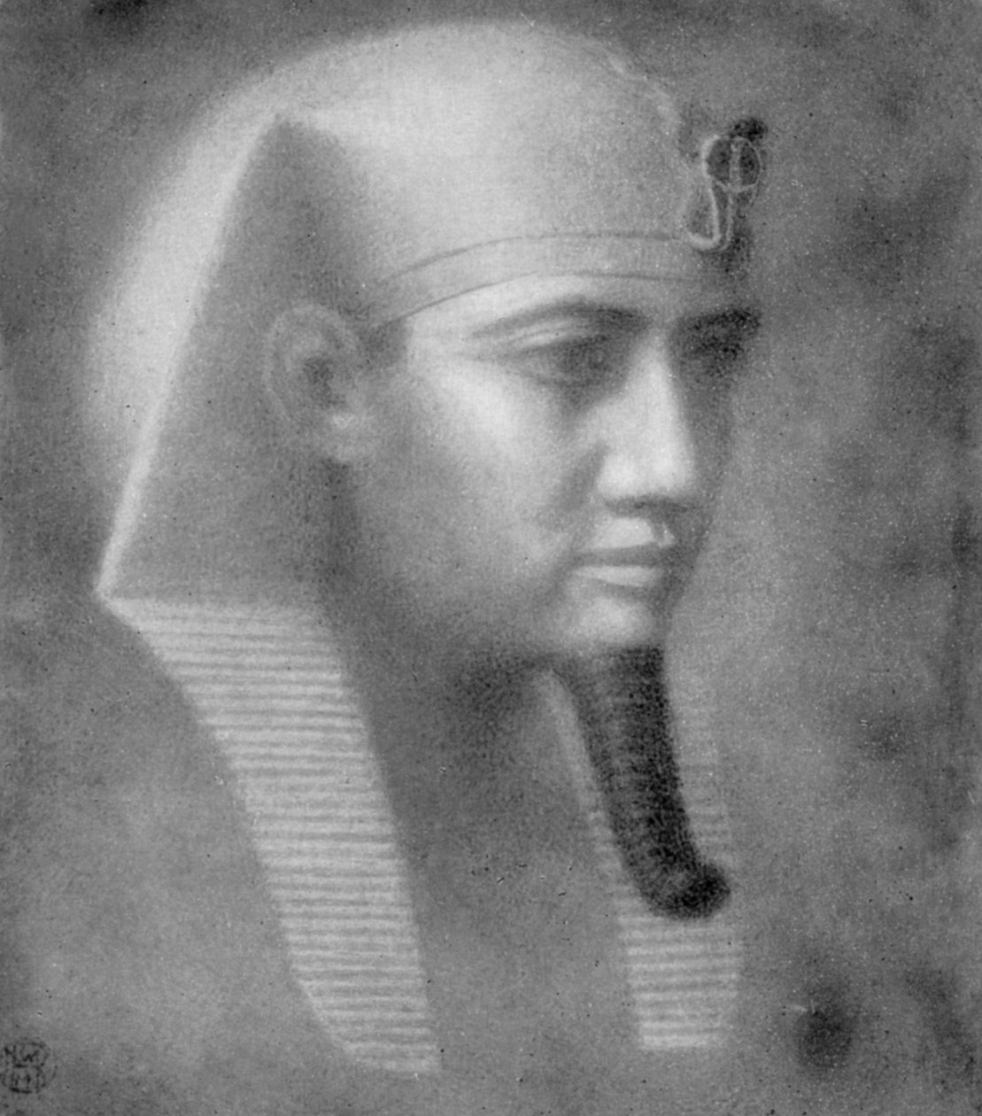 خفرع ، فرعون مصر القديم من الأسرة الرابعة ، القرن 26-25 قبل الميلاد 1926 بواسطة وينيفريد مابل برونتون