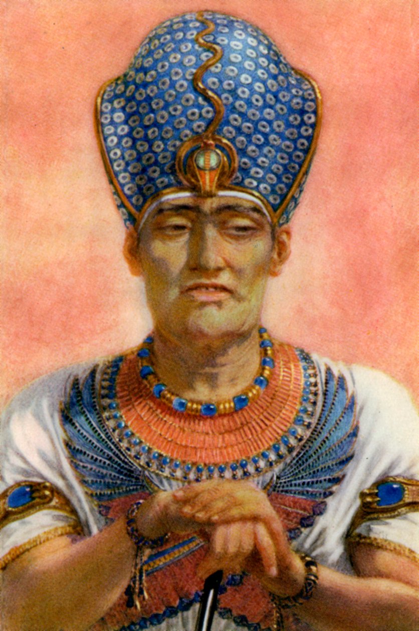 رمسيس الثالث ، فرعون مصر القديم من الأسرة العشرين ، القرن الثاني عشر قبل الميلاد 1926. بواسطة وينيفريد مابل برونتون