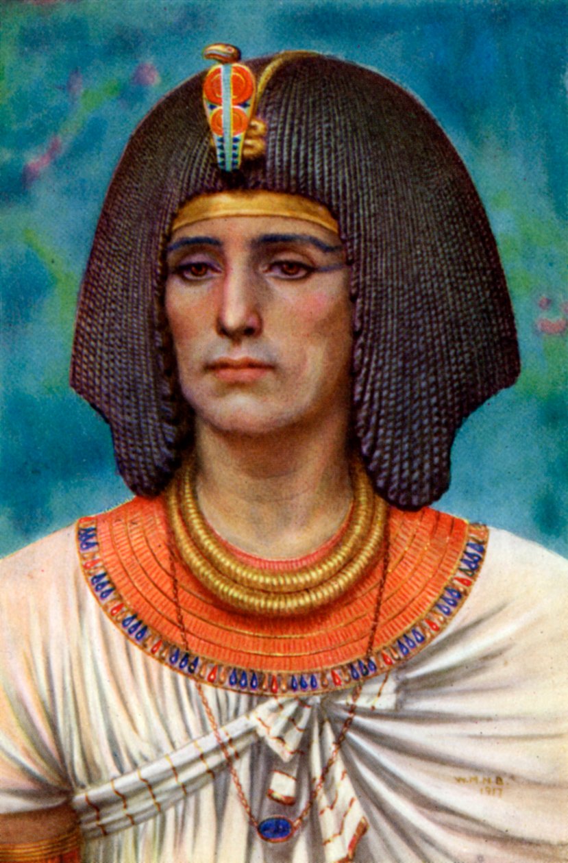 سيتي الأول ، فرعون مصري قديم من الأسرة التاسعة عشر ، القرن الثالث عشر قبل الميلاد 1926. بواسطة وينيفريد مابل برونتون