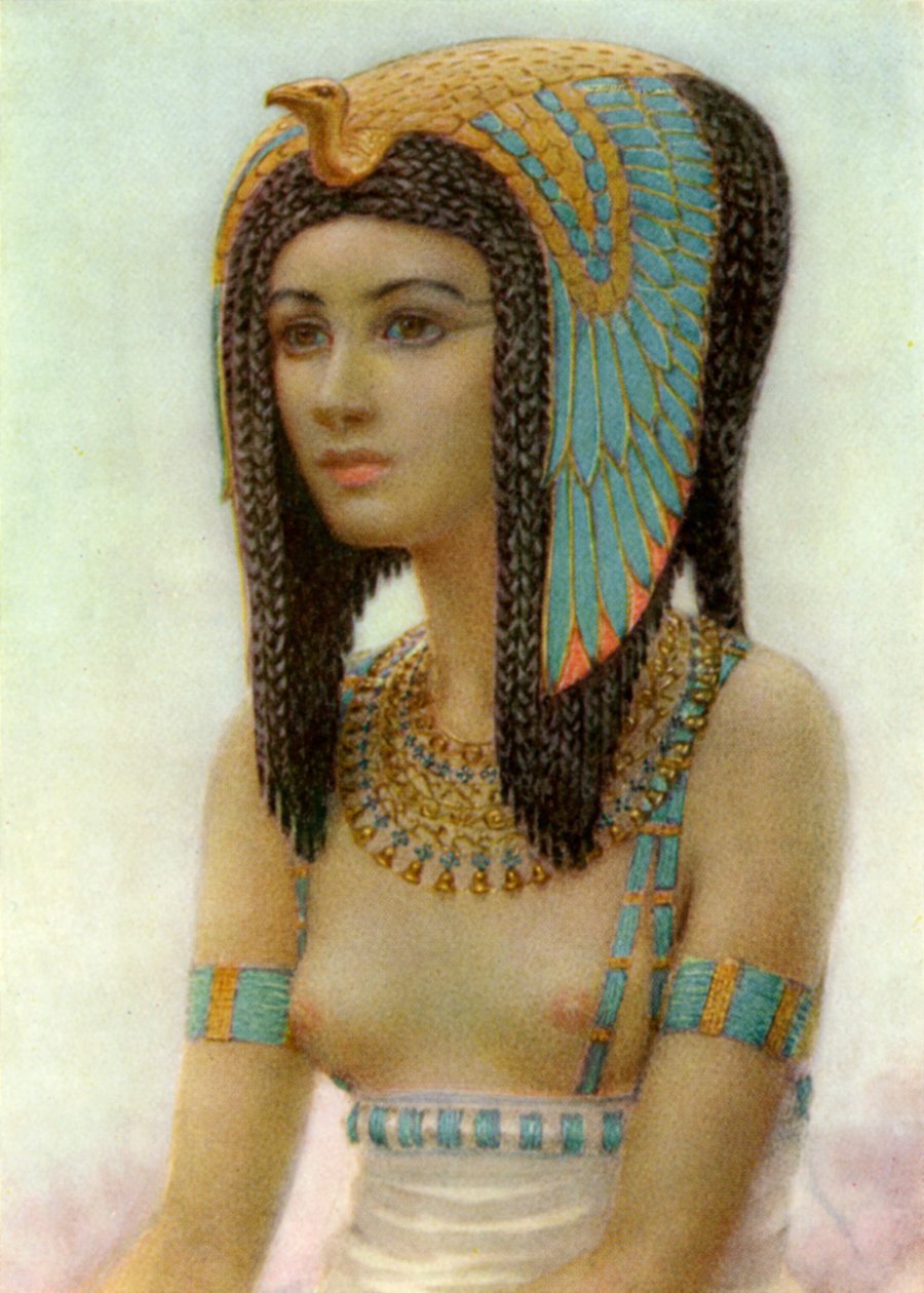 Tetisheri ، الملكة المصرية القديمة من الأسرة السابعة عشر ، القرن السادس عشر قبل الميلاد 1926. بواسطة وينيفريد مابل برونتون