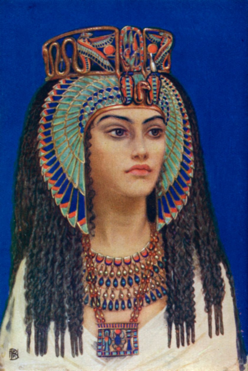 تاي ، ملكة مصرية قديمة من الأسرة الثامنة عشر ، القرن الرابع عشر قبل الميلاد 1926. بواسطة وينيفريد مابل برونتون