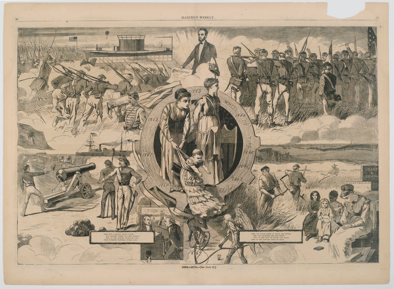 1860-1870 ، من مجلة هاربرز ويكلي ، 1870 (نقش الخشب) بواسطة وينسلو هومر