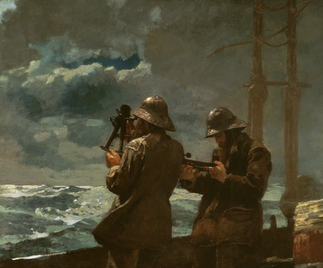 ثمانية أجراس ، 1886 بواسطة وينسلو هومر
