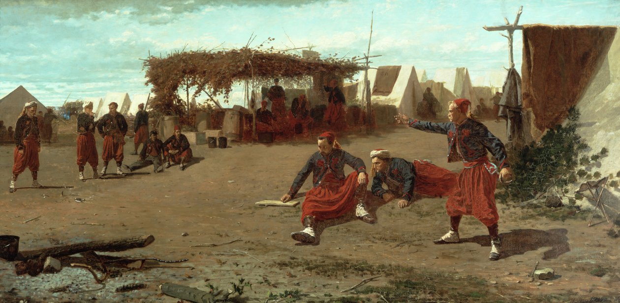 رمي أقواس ، 1865 بواسطة وينسلو هومر