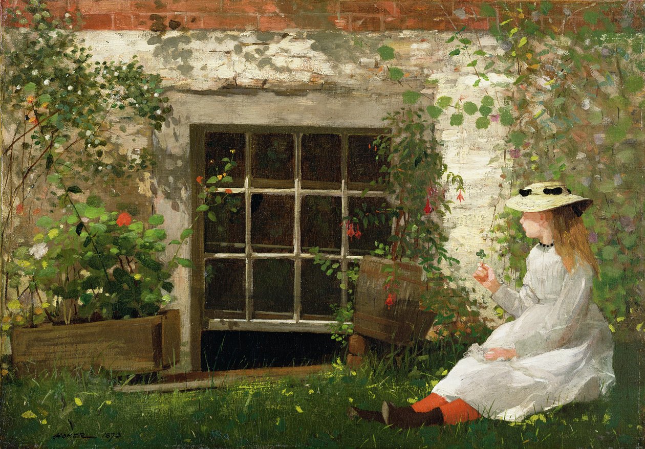 أربع أوراق البرسيم ، 1873 بواسطة وينسلو هومر