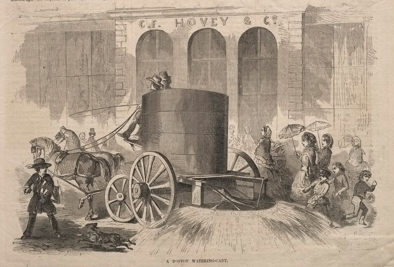 عربة بوسطن للري ، 1857. بواسطة وينسلو هومر