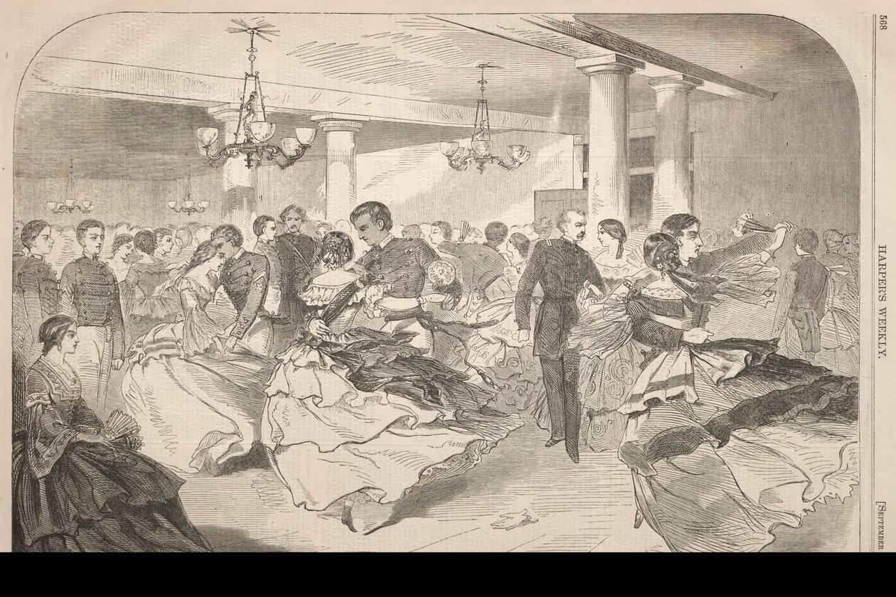 A Cadet Hop at West Point ، 1859. بواسطة وينسلو هومر