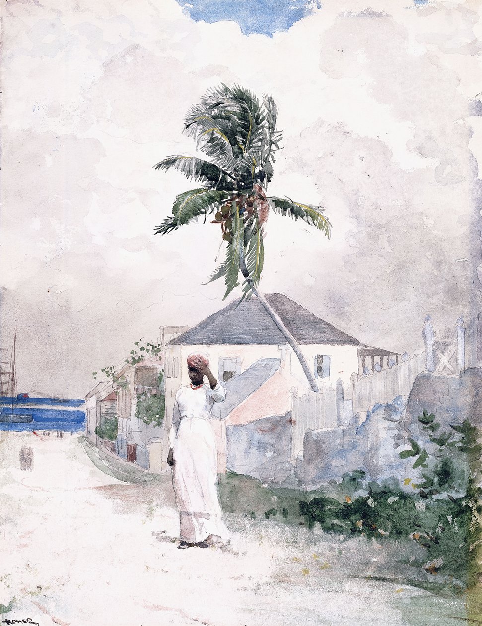 على طول الطريق ، جزر البهاما ، 1885 بواسطة وينسلو هومر