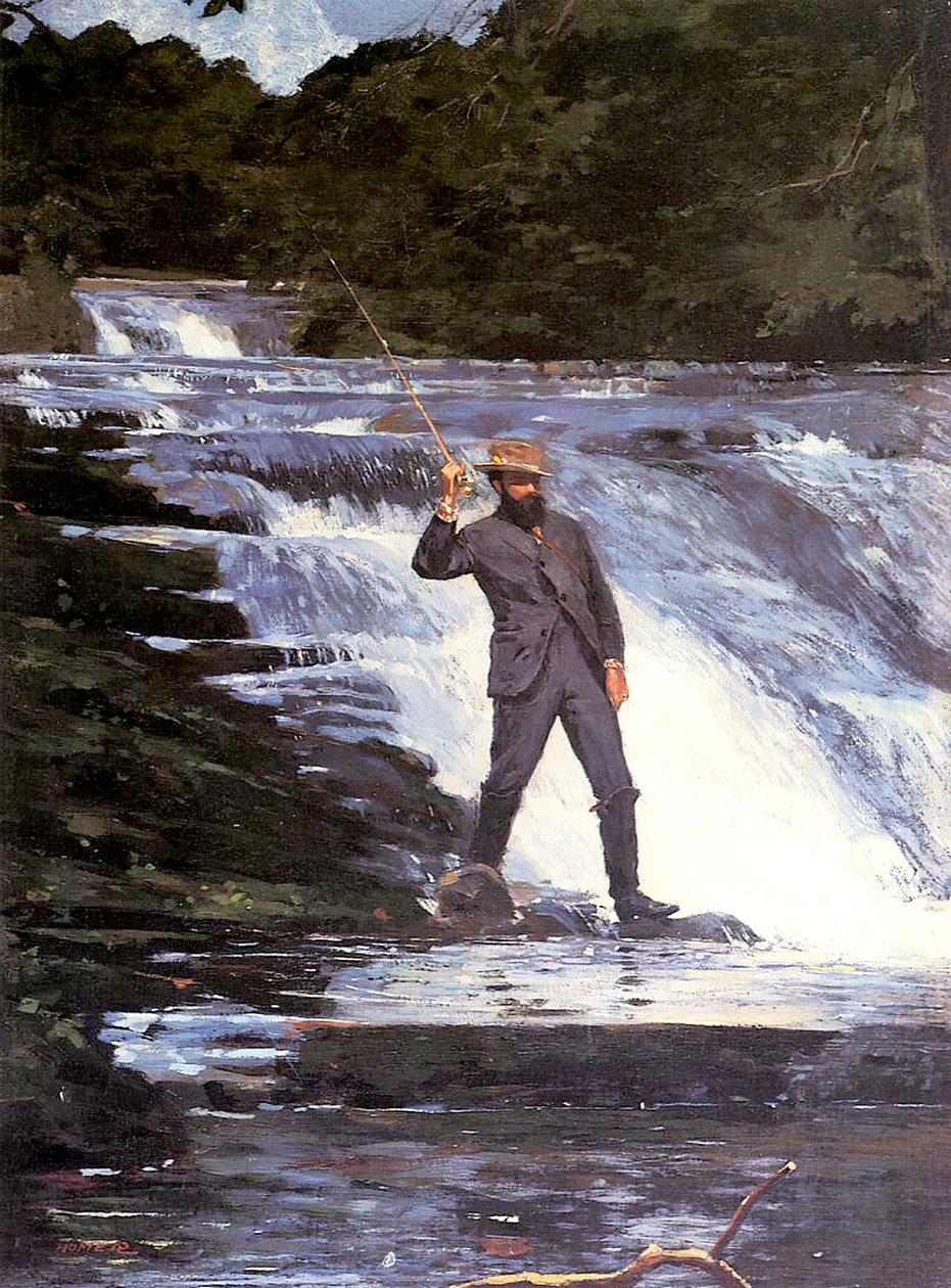 أنجلر ، 1874 بواسطة وينسلو هومر