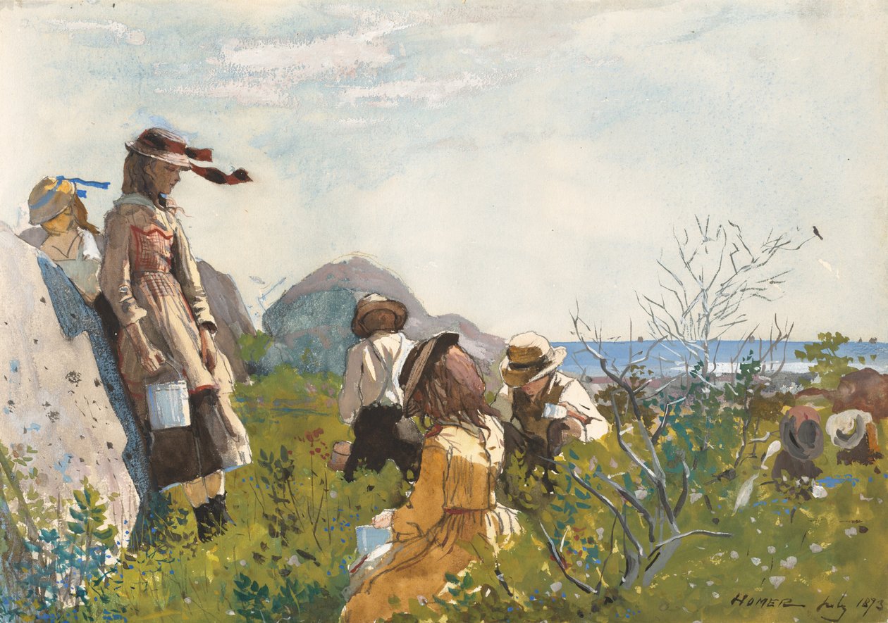 بيري بيكرز ، 1873. بواسطة وينسلو هومر