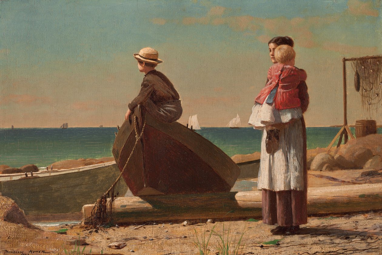 مجيء أبي! 1873. بواسطة وينسلو هومر