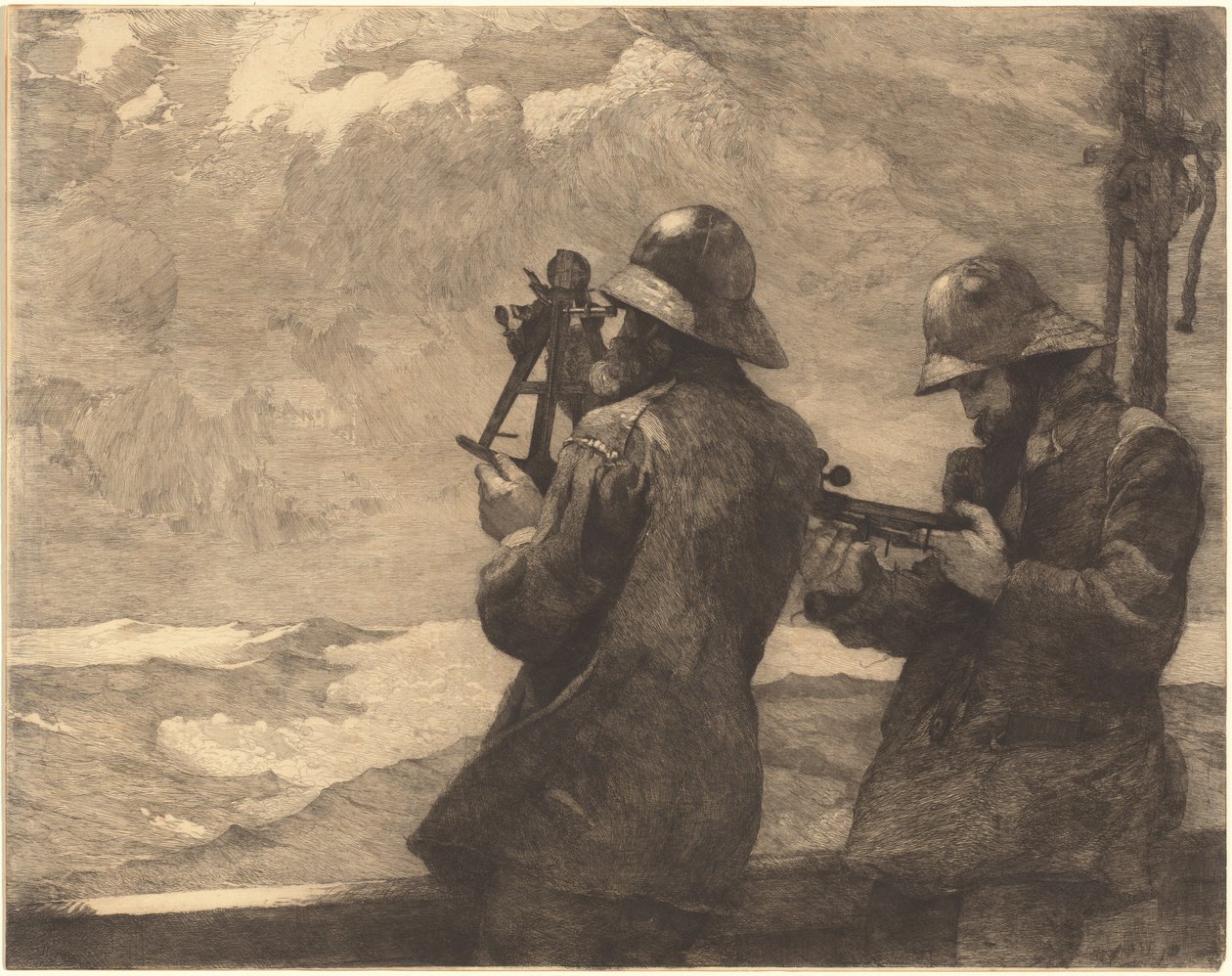 ثمانية أجراس ، 1887. بواسطة وينسلو هومر