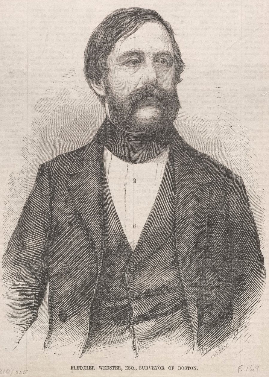 فليتشر ويبستر ، Esq. ، مساح بوسطن ، 1859. بواسطة وينسلو هومر
