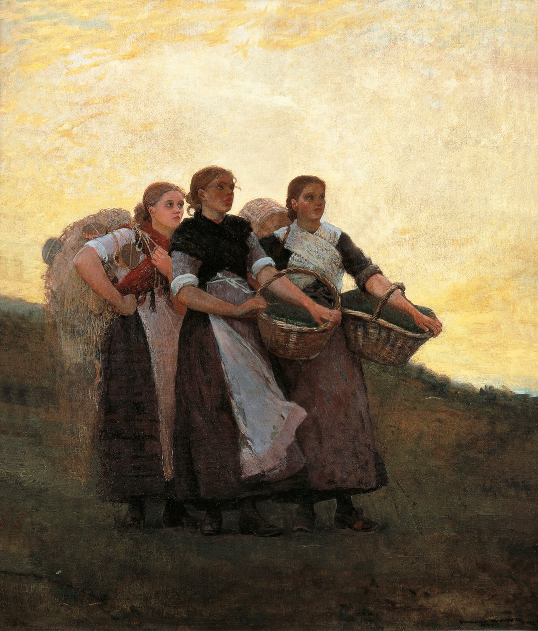 Hark! The Lark بواسطة وينسلو هومر
