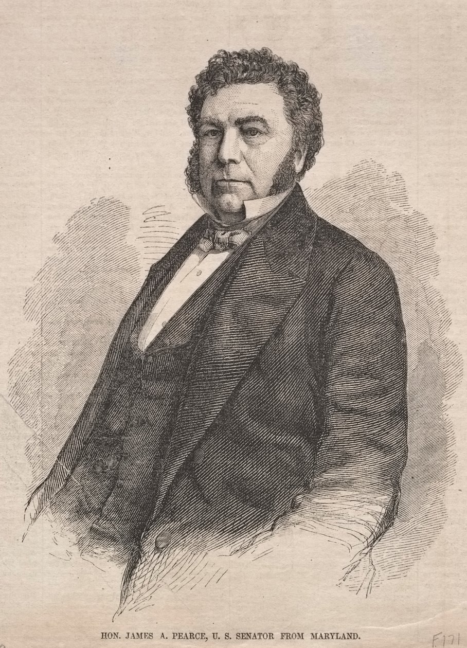 عزيزي. جيمس أ.بيرس ، عضو مجلس الشيوخ الأمريكي عن ولاية ماريلاند ، 1859. بواسطة وينسلو هومر