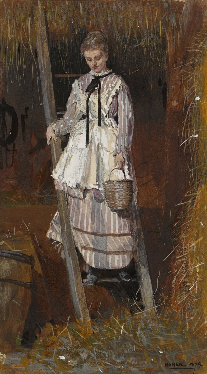 صيد البيض 1874 بواسطة وينسلو هومر