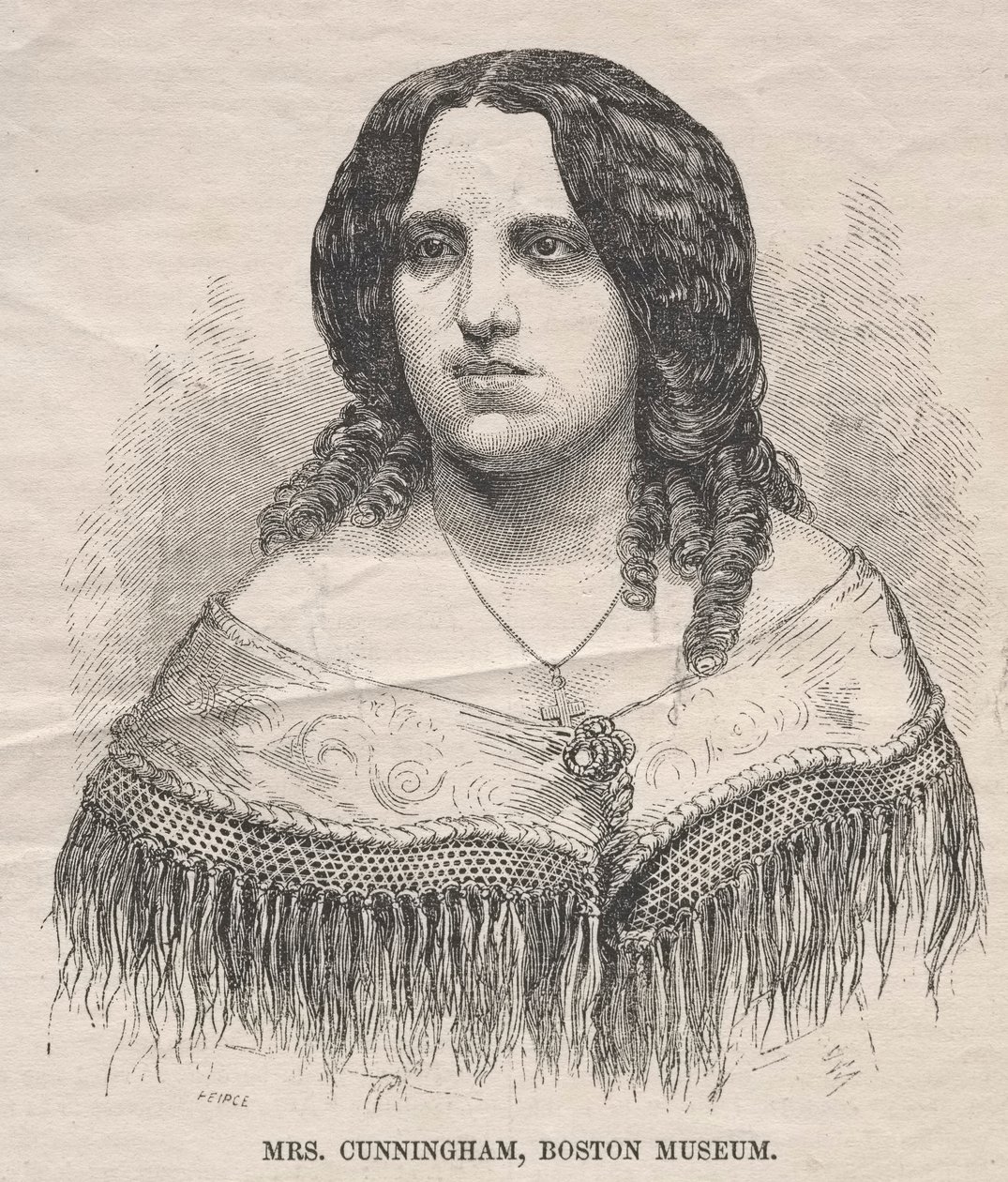 السيدة كننغهام ، متحف بوسطن ، 1859. بواسطة وينسلو هومر
