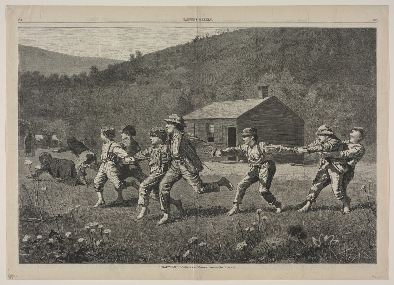 التقط السوط ، 1873. بواسطة وينسلو هومر