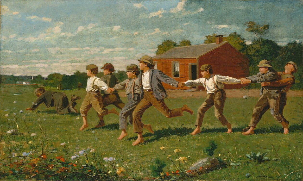 التقط السوط ، 1872. بواسطة وينسلو هومر