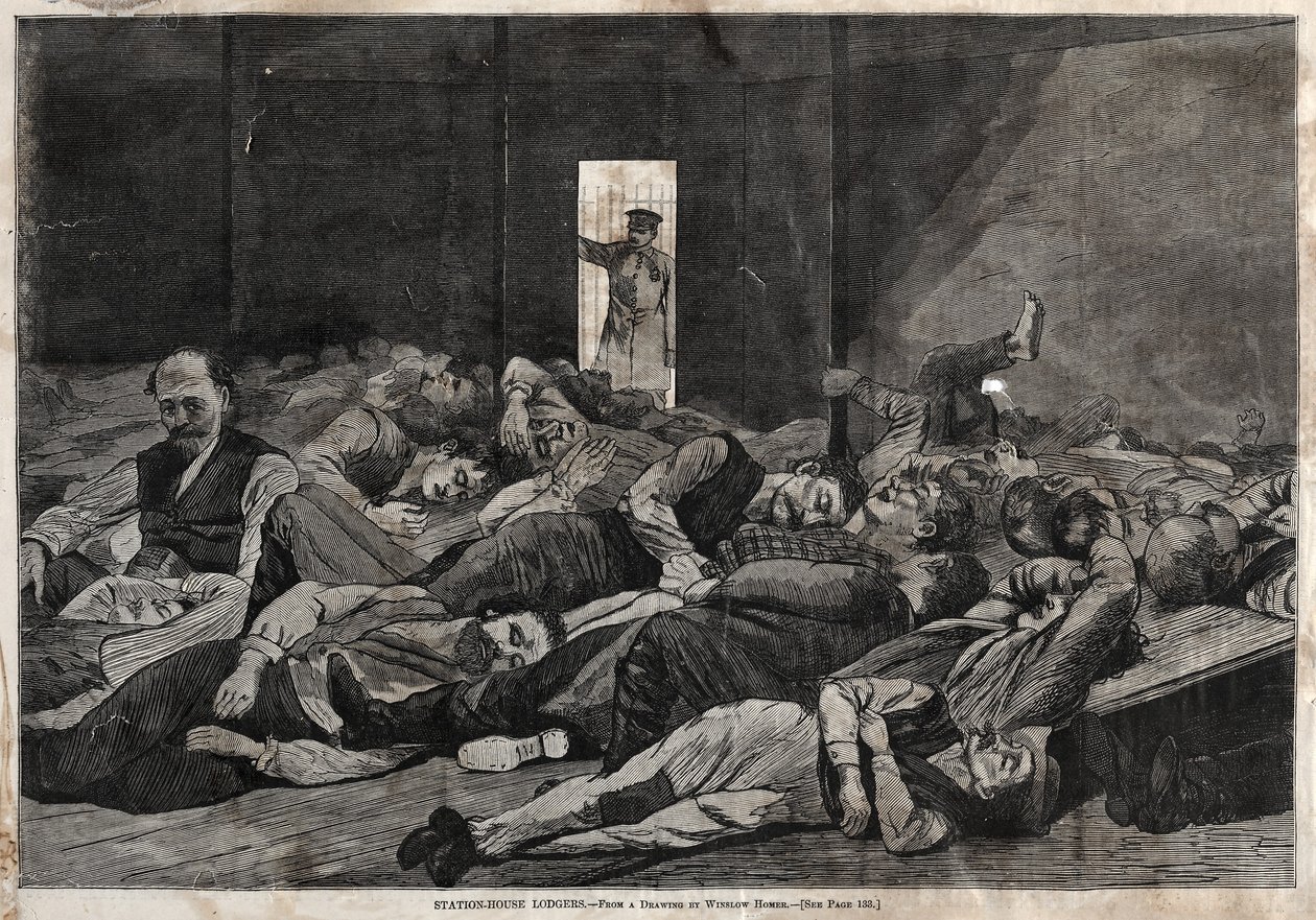 ستايشن هاوس لودجرز ، 1874. بواسطة وينسلو هومر