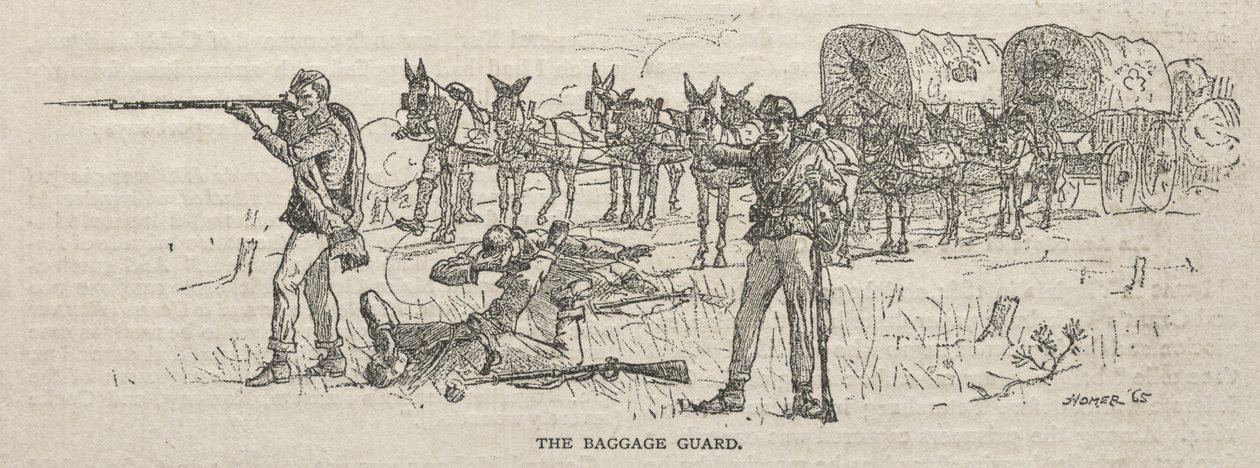 حارس الأمتعة ، 1888. بواسطة وينسلو هومر
