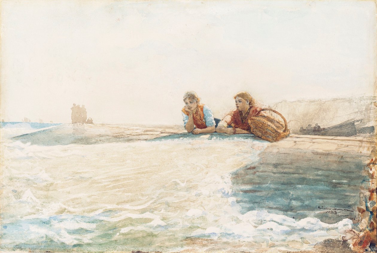 كاسر الأمواج ، 1883 بواسطة وينسلو هومر