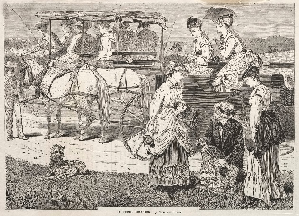 نزهة النزهة 1869. بواسطة وينسلو هومر
