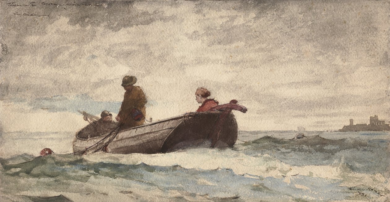Prinory Tynemouth ، إنجلترا ، 1881 بواسطة وينسلو هومر