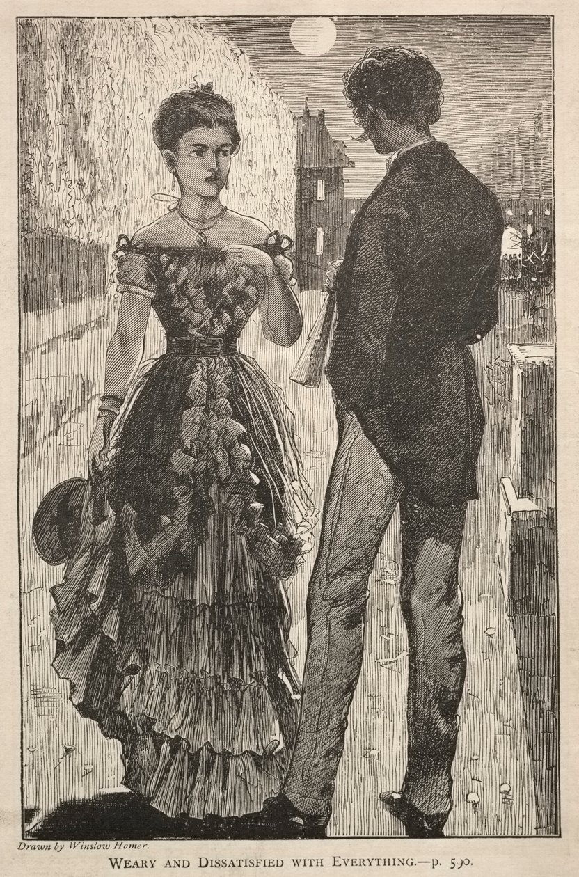 مرهق وغير راضٍ عن كل شيء ، 1869. بواسطة وينسلو هومر