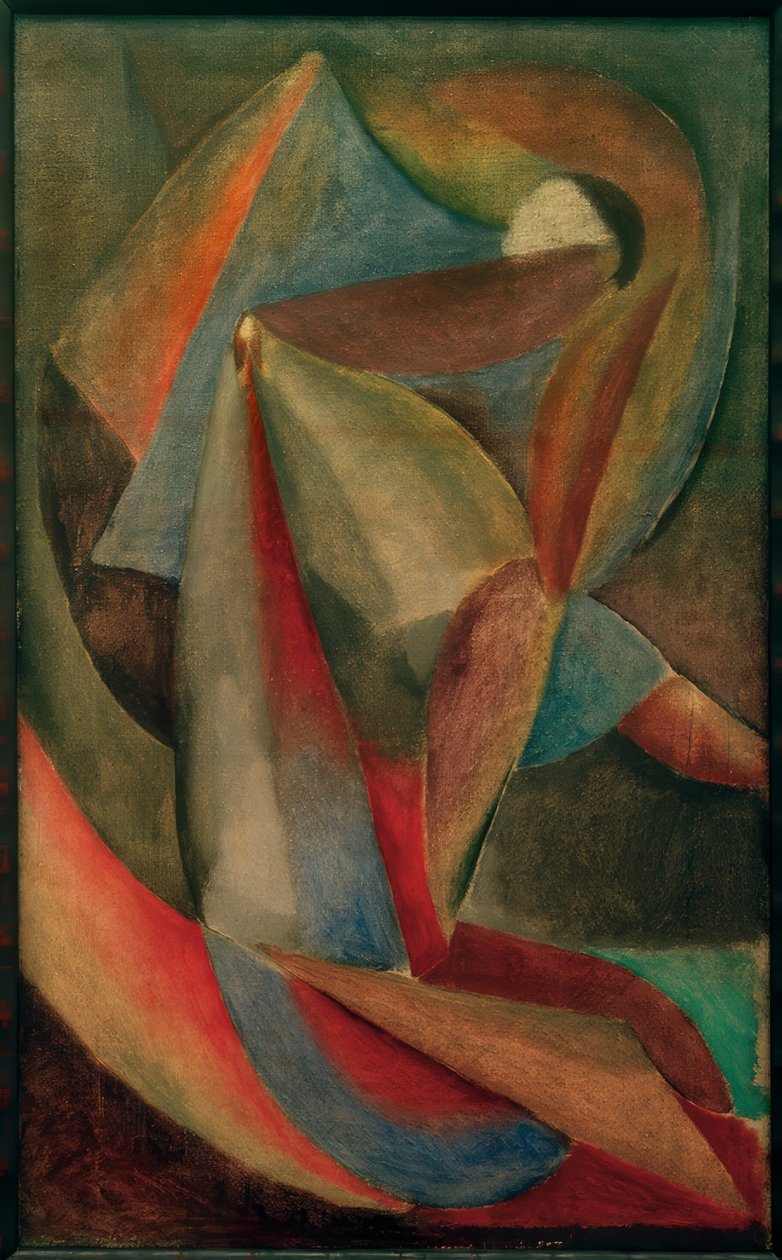 فلاديمير بورليوك ، الراقصة - الرسم ، حوالي عام 1910 بواسطة فلاديمير بورليوك