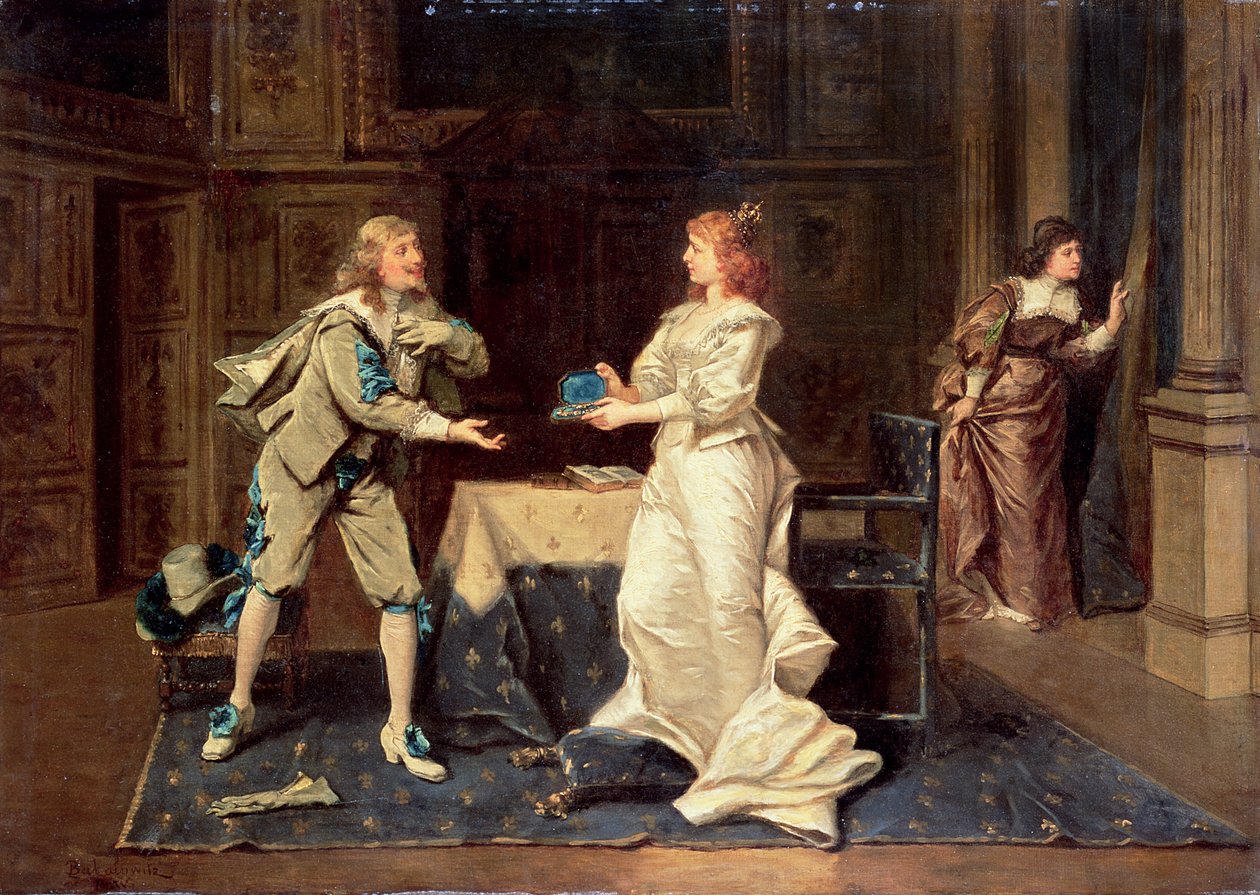 اللورد باكنغهام (1592-1628) والملكة آن من النمسا (1601-66) ، ج بواسطة فلاديسلاف باكالوفيتش