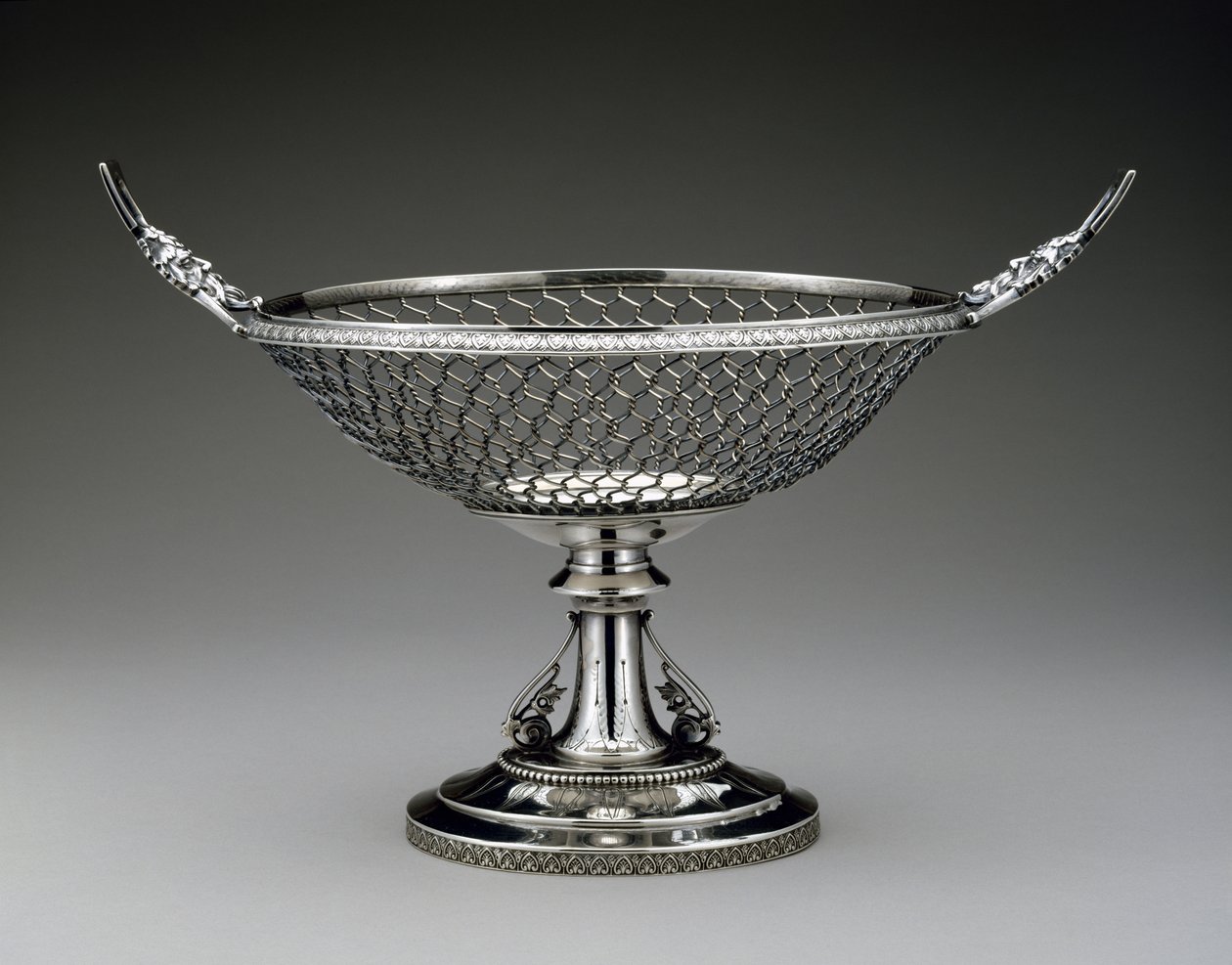 موقف الفاكهة ، ج. 1860-1875 (فضة) بواسطة وود وهوز