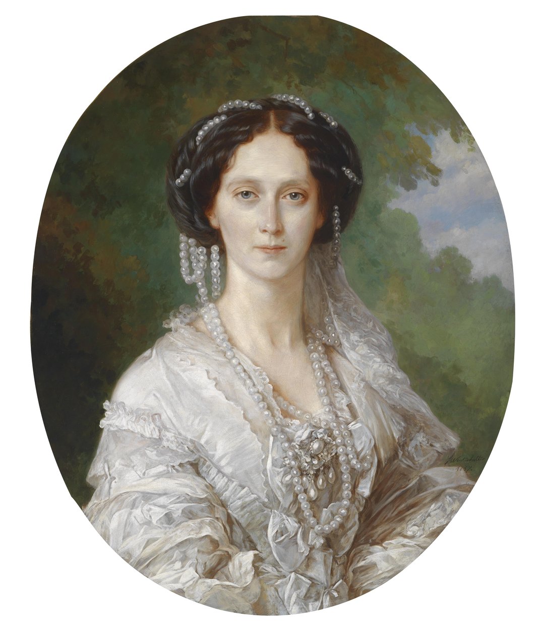 Bildnis Maria Alexandrovna بواسطة ورشة عمل فرانز زافير وينترهالتر
