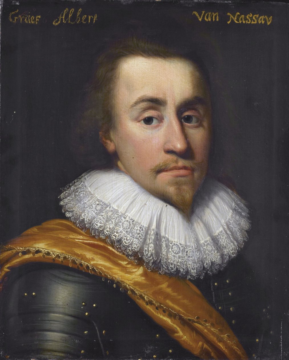 صورة لألبرت (1596–1626) ، عدد ناسو-ديلنبورج بواسطة جان أنتونيس. فان رافيستين