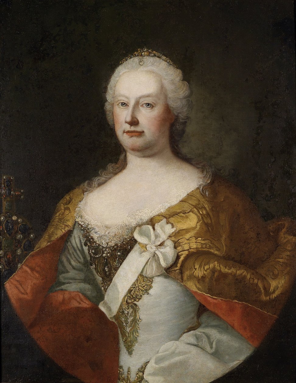 صورة ماريا تيريزا (1717-1780) بواسطة ورشة عمل مارتن فان ميتينز