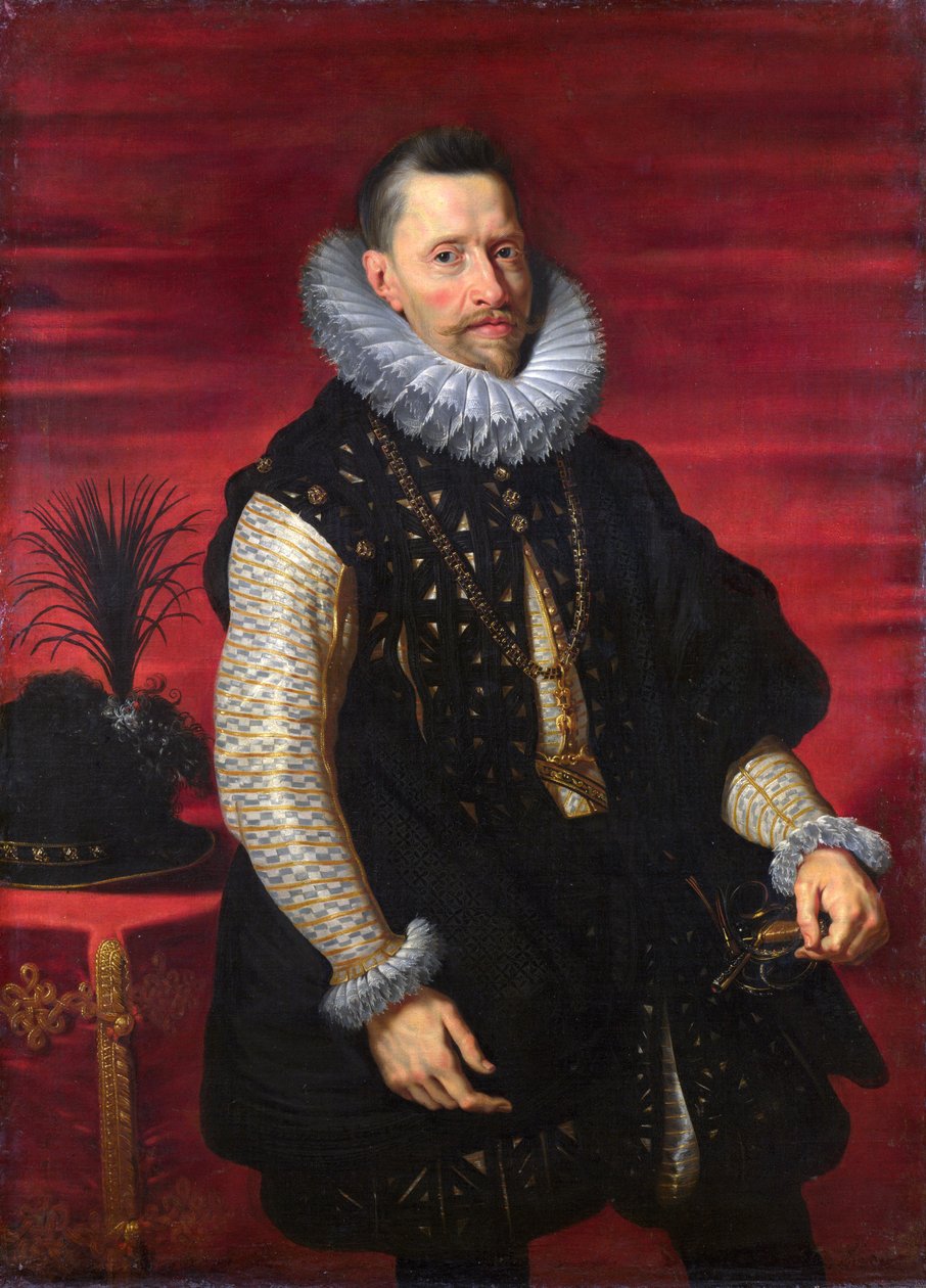 صورة الأرشيدوق ألبرت النمسا (1559-1621) بواسطة ورشة بيتر بول روبنز
