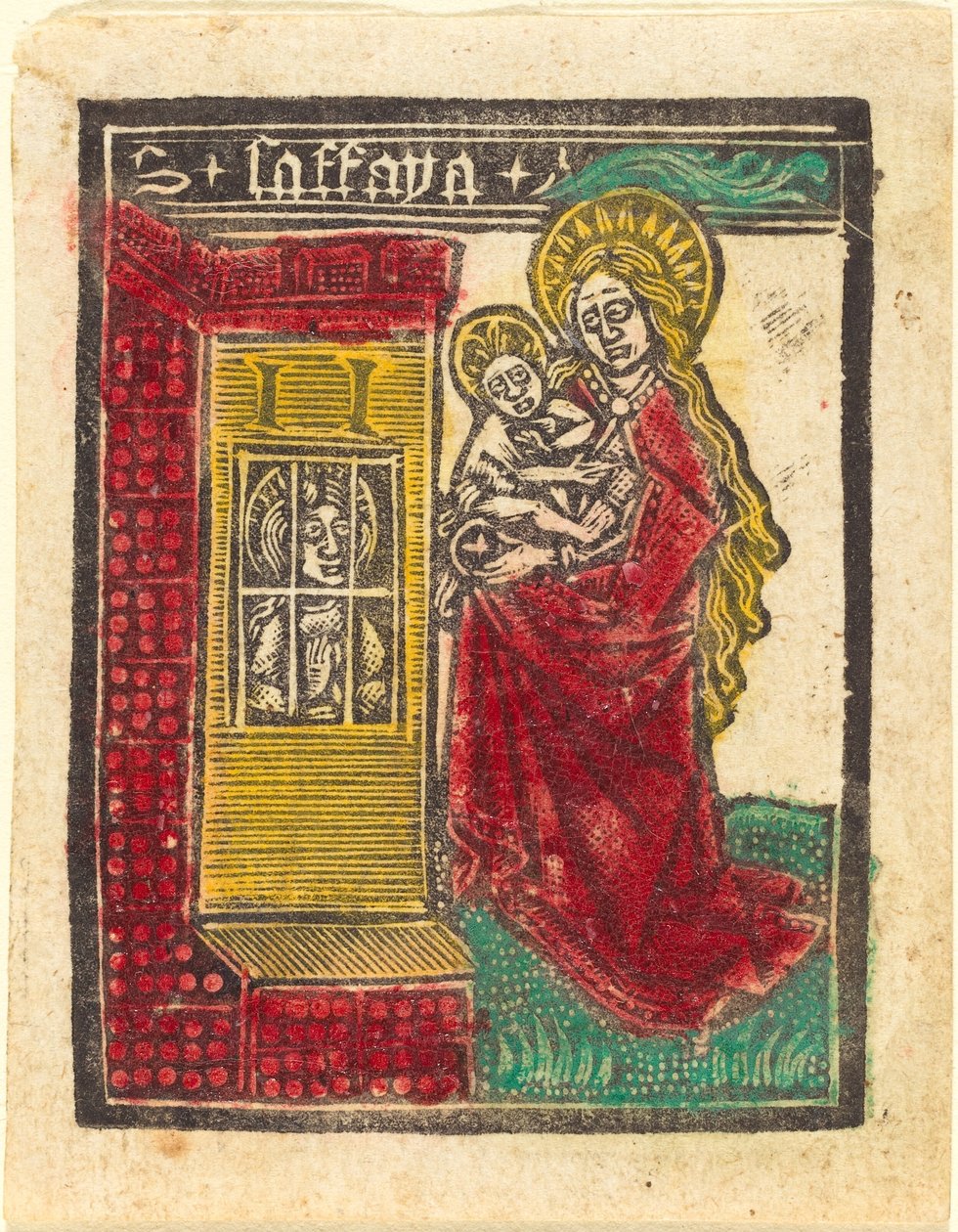 القديسة صوفيا ، ج. 1480. بواسطة ورشة عمل سيد آخن مادونا