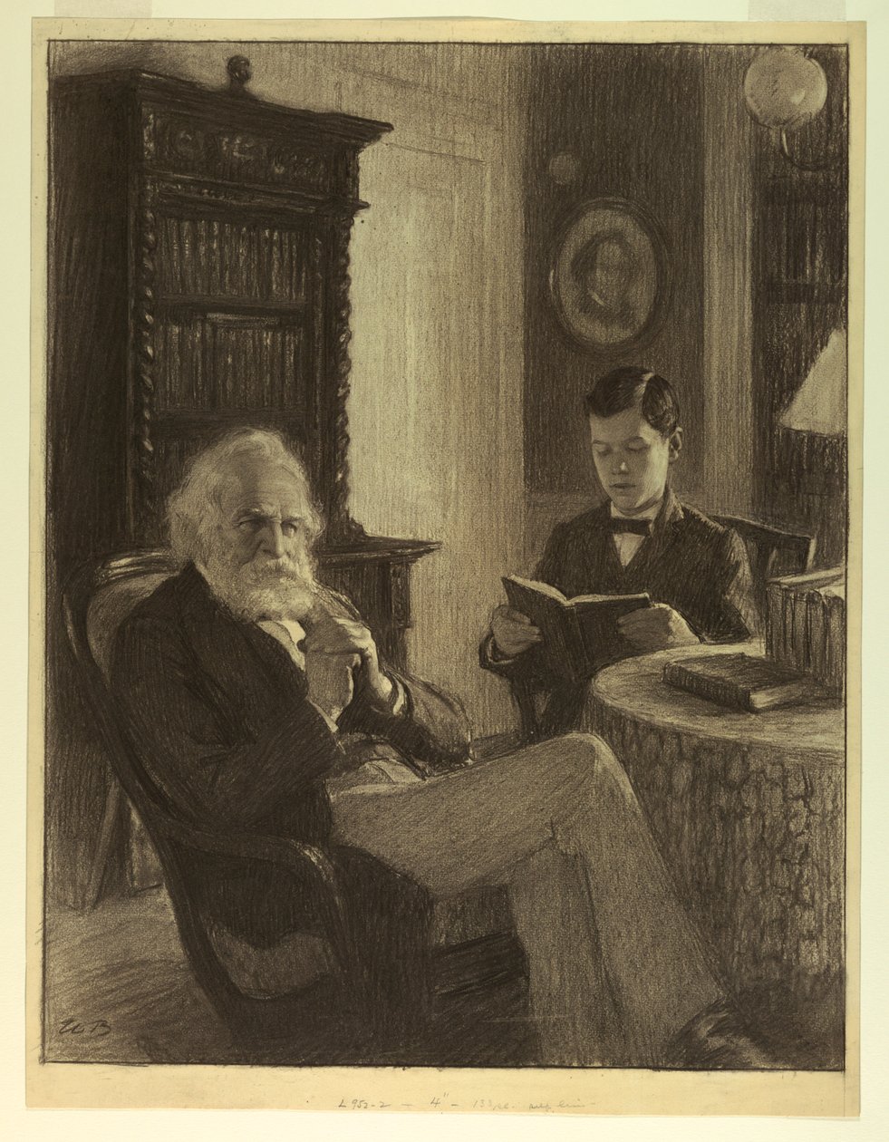 Longfellow في دراسته بواسطة يستحق بريهم