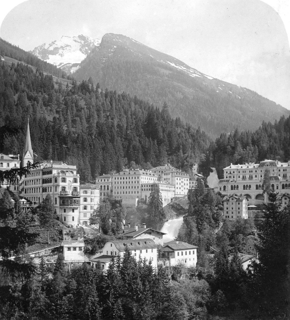 Schwarzenberg ، Badgastein ، النمسا ، ج 1900. بواسطة ورتهل وأولاده