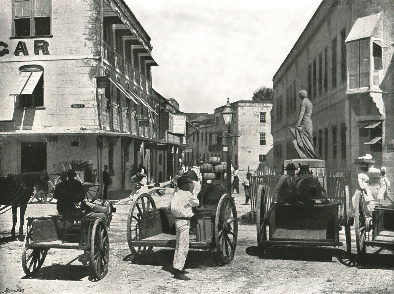 هاي ستريت ، بريدجتاون ، بربادوس ، 1895. بواسطة يورك وابنه