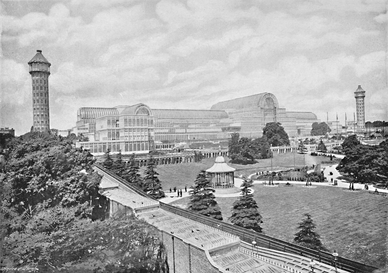 قصر كريستال ، c1896 بواسطة يورك وابنه