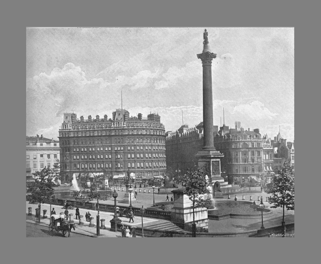 ساحة الطرف الأغر ، لندن ، c1900 بواسطة يورك وابنه