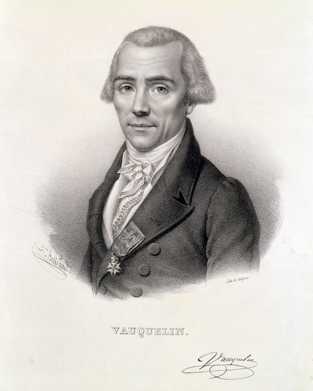 لويس نيكولاس فاكويلين (1763-1829) منقوش بواسطة Delpech بواسطة Z. Belliari