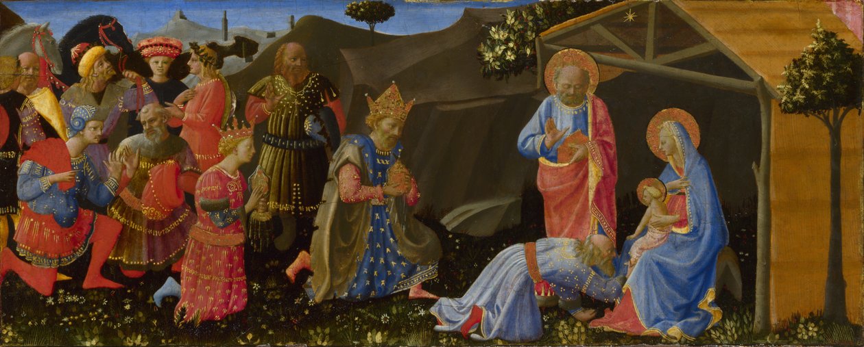 العشق من المجوس ، ج. 1433-1434 بواسطة Zanobi Strozzi