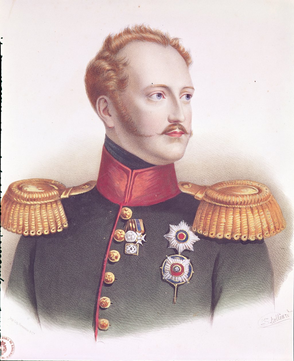 صورة ألكسندر الأول (1777-1825) بواسطة Zephirin Felix Jean Marius Belliard