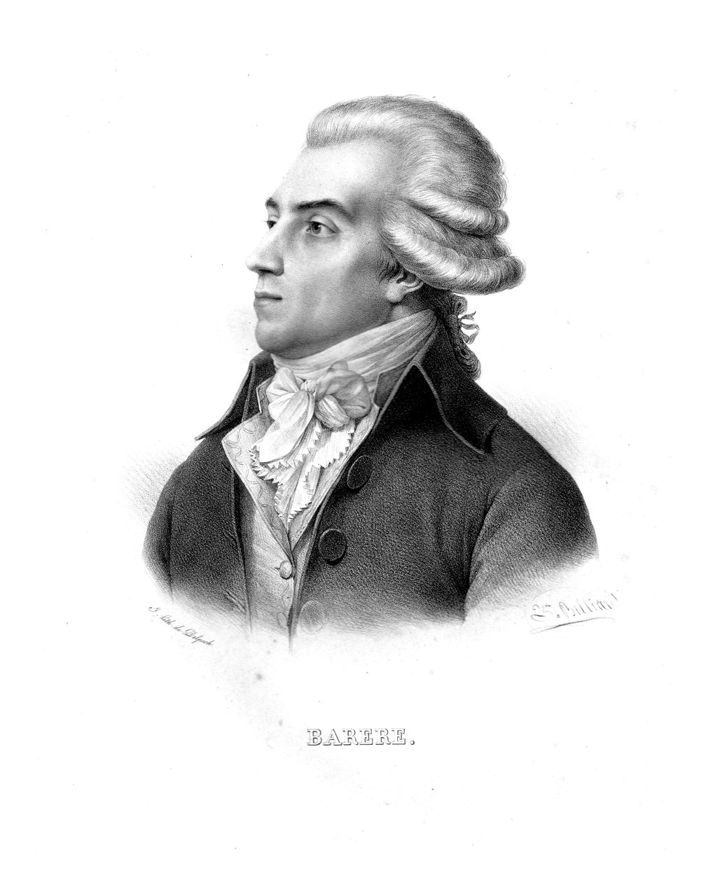 برتراند باريري ، c1820s بواسطة Zephirin Felix Jean Marius Belliard