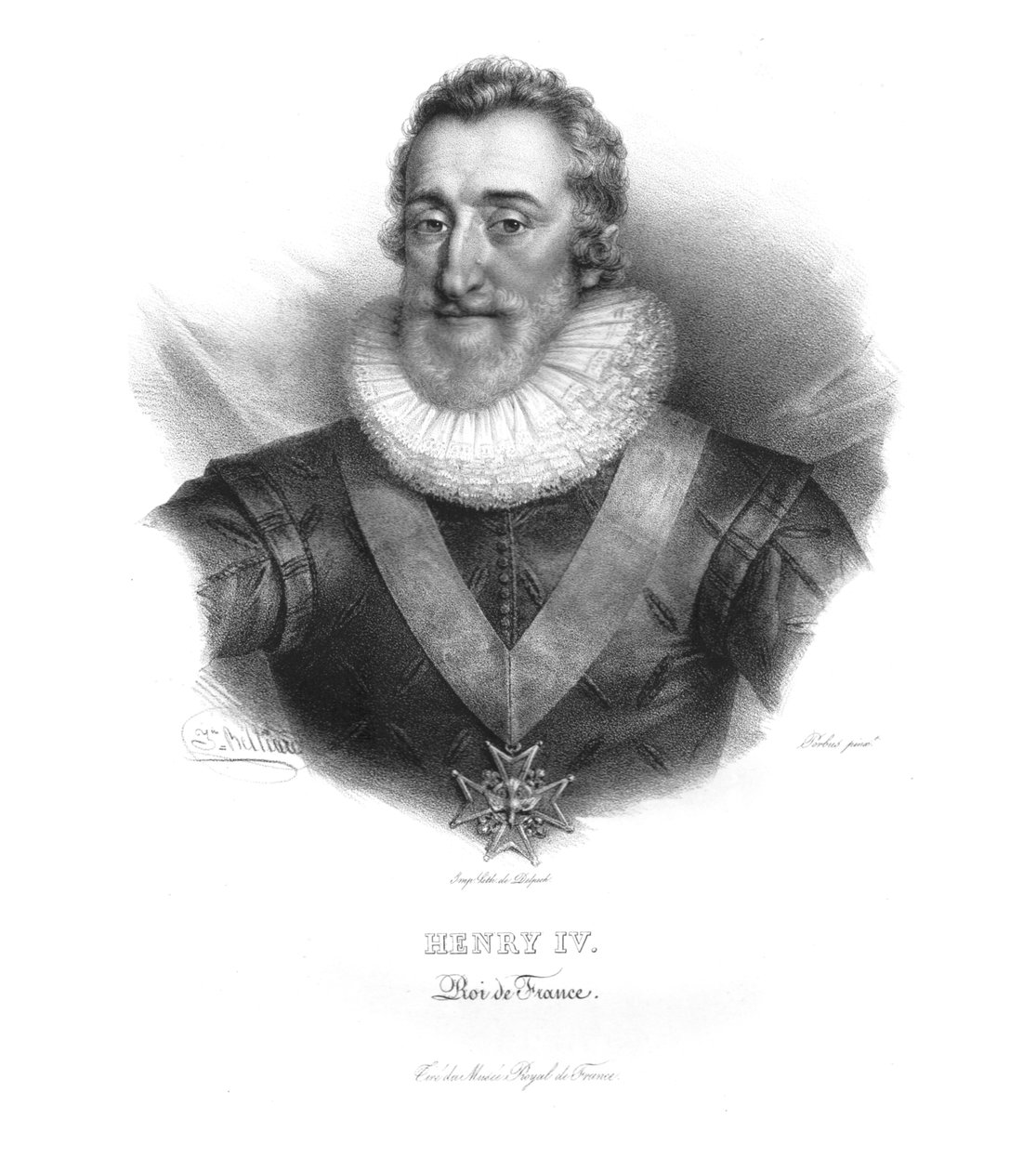 الملك هنري الرابع ملك فرنسا ، c1820s بواسطة Zephirin Felix Jean Marius Belliard